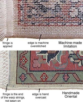 hand-knotted rug