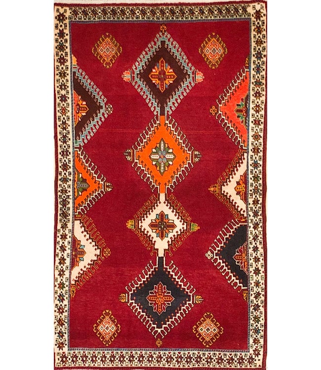 19-00194 Shiraz 3'3 X 5'7 - Shabahang Rug Gallery, Persian and