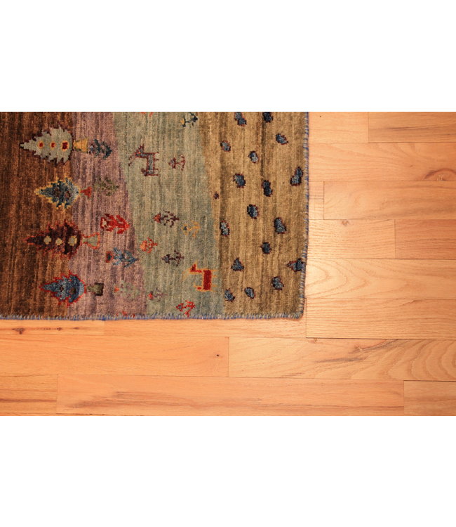 Gabeh Fine Hand Knotted Orgainc Dye Gabeh Rug 2'5 X 9'7