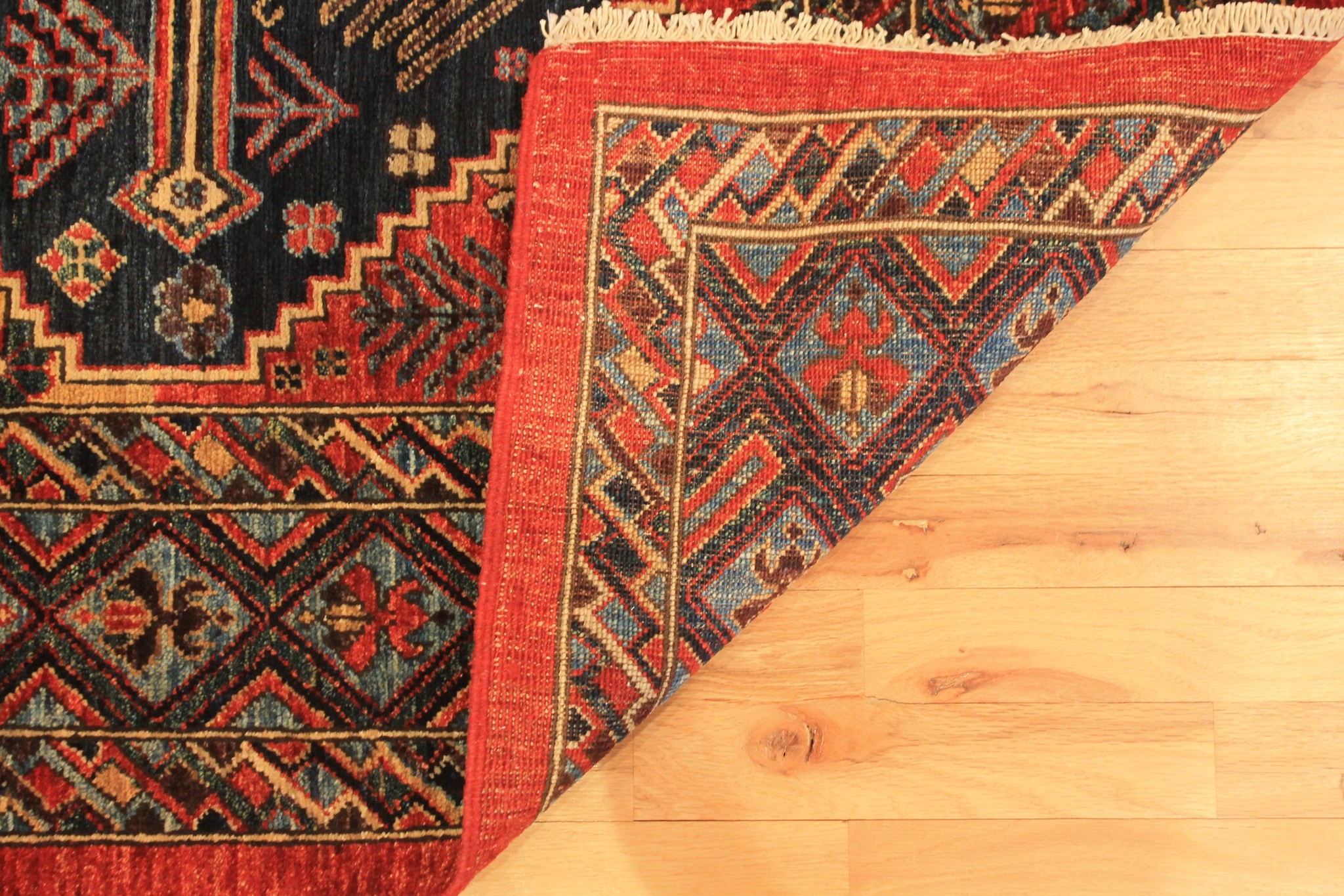 Shabahang Rug Gallery Hand Knotted Fine Faryab 100 Wool Rug 5' X 6'9