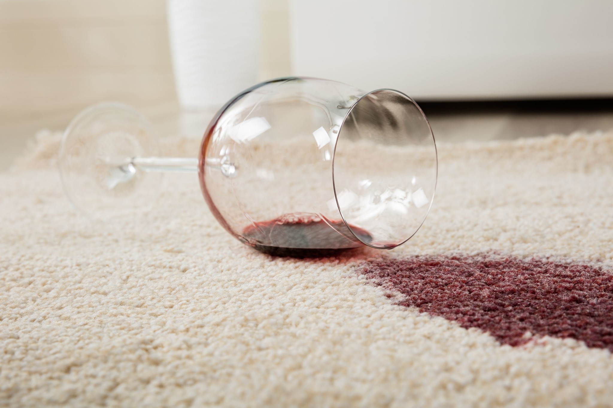 How to Remove Wine Stains from Carpet