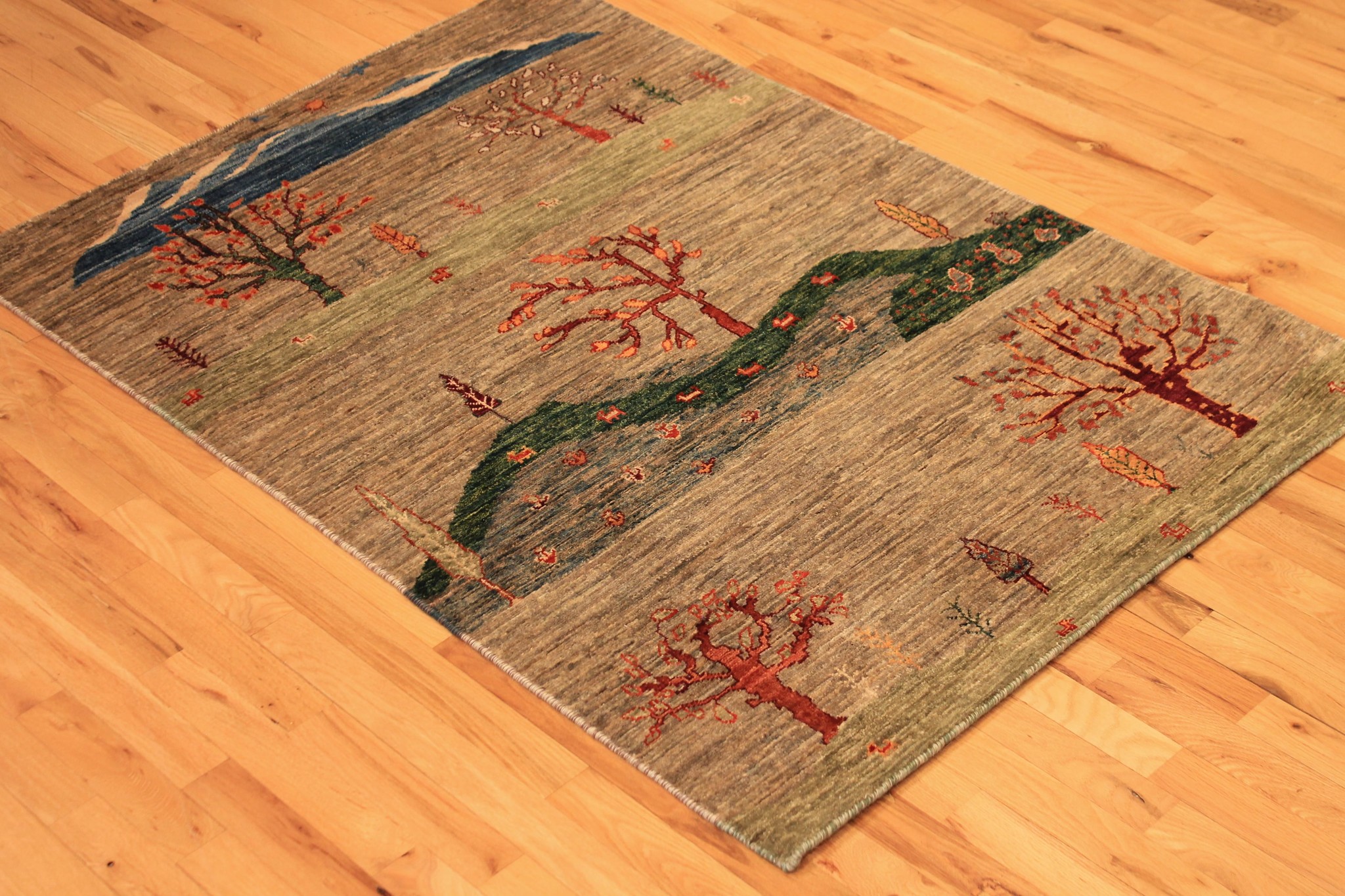 Shabahang Rugs Waukesha Hand Knotted Fine Tree Gabeh Rug 3'3 X 4'8