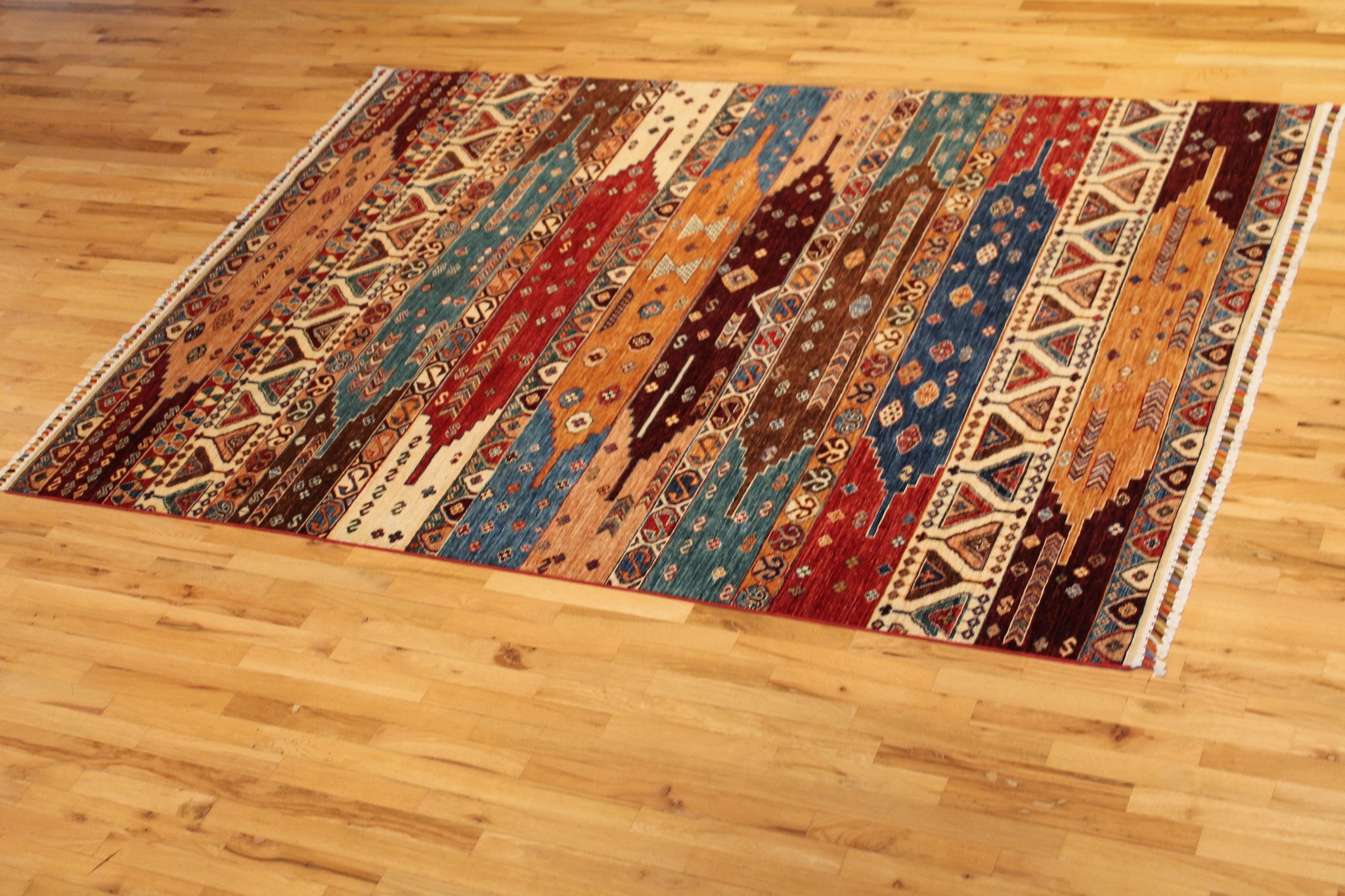 Shabahang Rugs Waukesha Hand Knooted Fine Wool Khorjin Rug 5'6 X 7'8