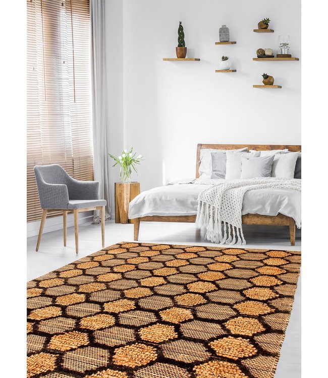 Jute 21-00933 Jute 5'7 X 7'7