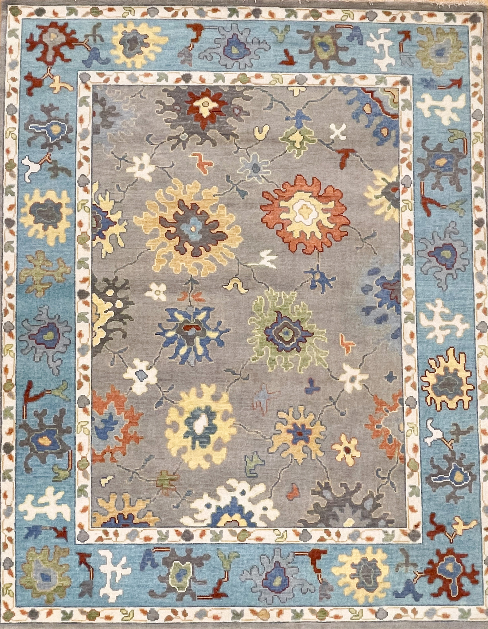 Shabahang Rugs Waukesha Hand Knotted Fine Wool Ooshak Rug 8' X 10'1