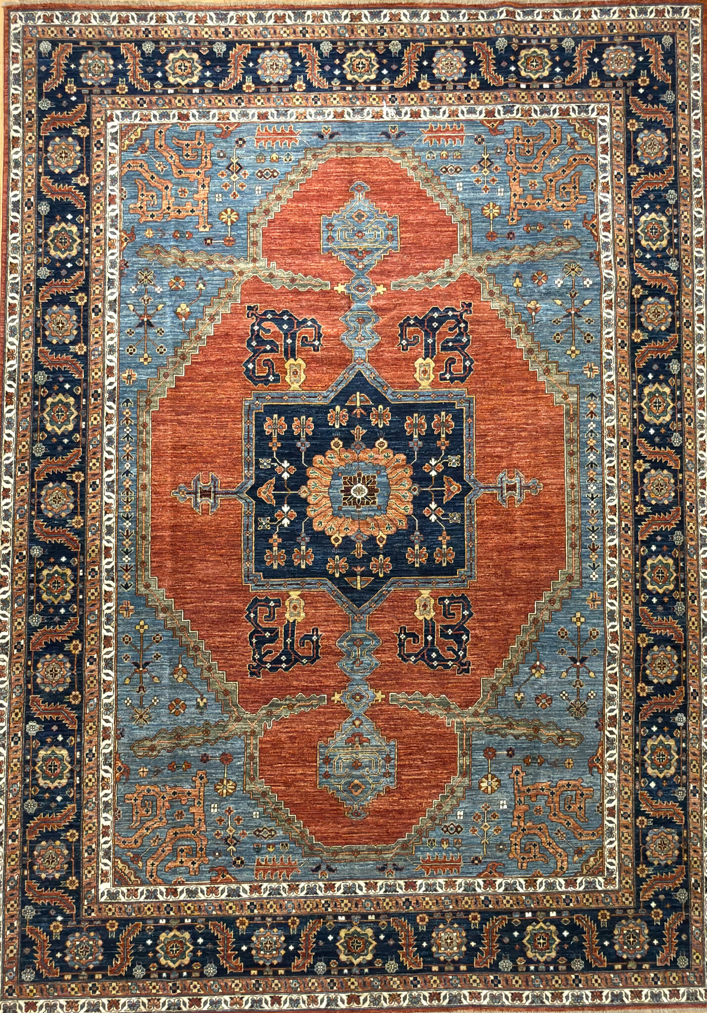 その他 SIVA 2015 RAG RUG HEADBANDL Traditional Ariana Hand-Knotted Rug 8'11
