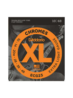 D'Addario D'Addario ECG23 Chromes Flatwound Electric Strings -.010-.048 Extra Light