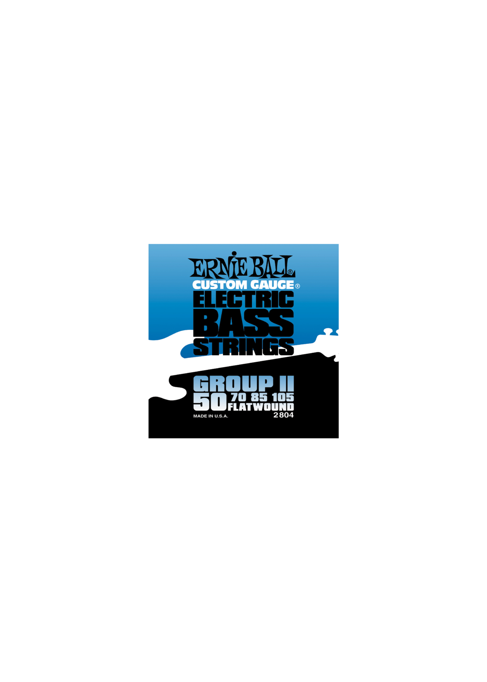 Ernie Ball Ernie Ball 2804 Flat Wound Group II Electric Bass Strings