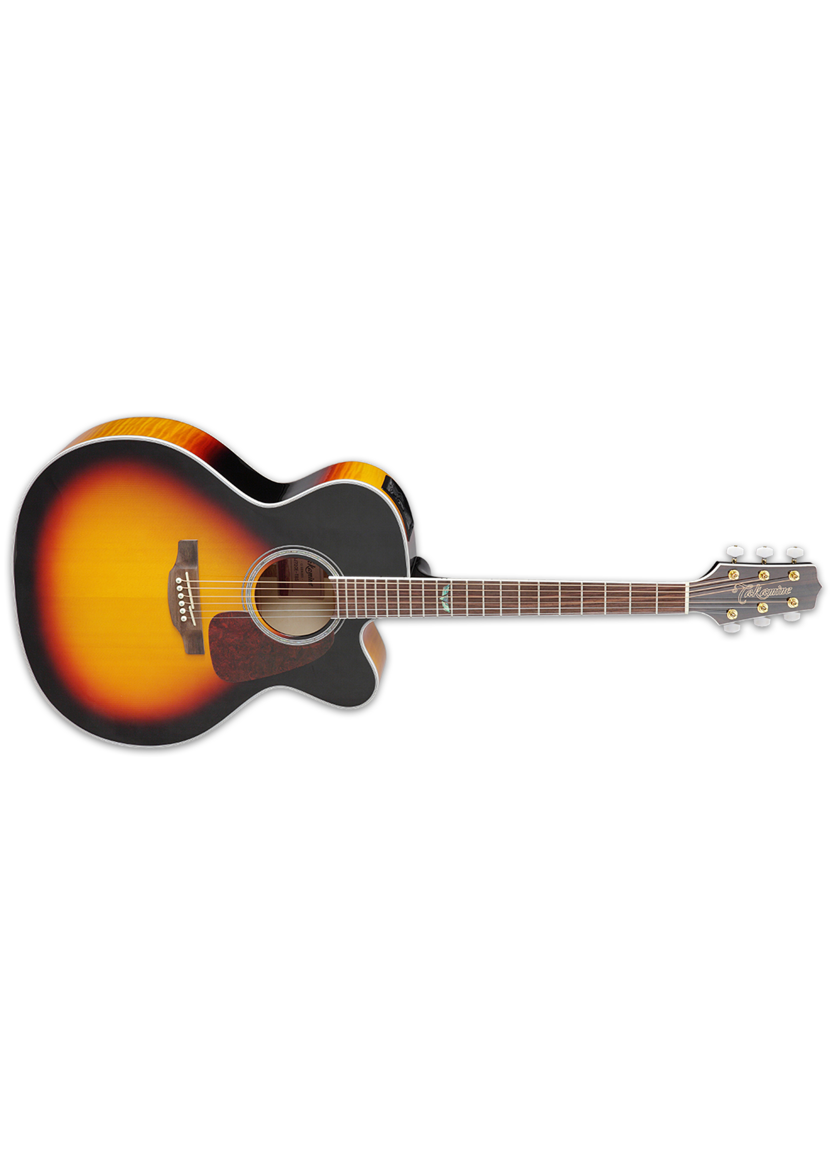Takamine Takamine GJ72CE BSB Jumbo Acoustic Electric Guitar Brown Sunburst