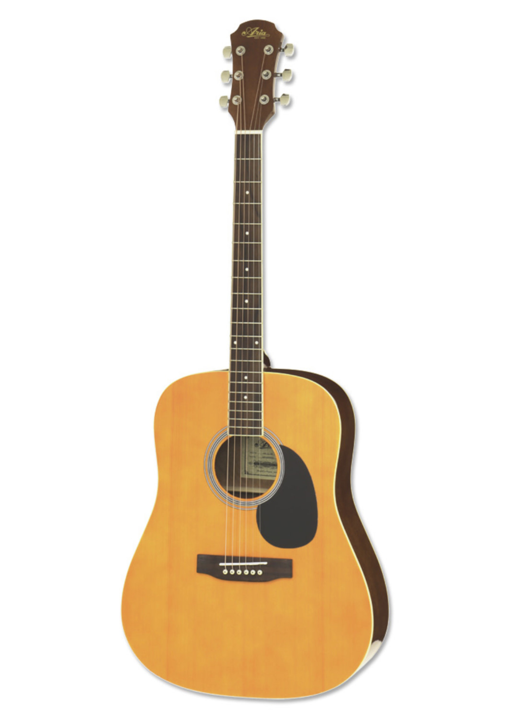 Aria ARIA ACOUSTIC GUITAR - LEFT HANDED - Natural