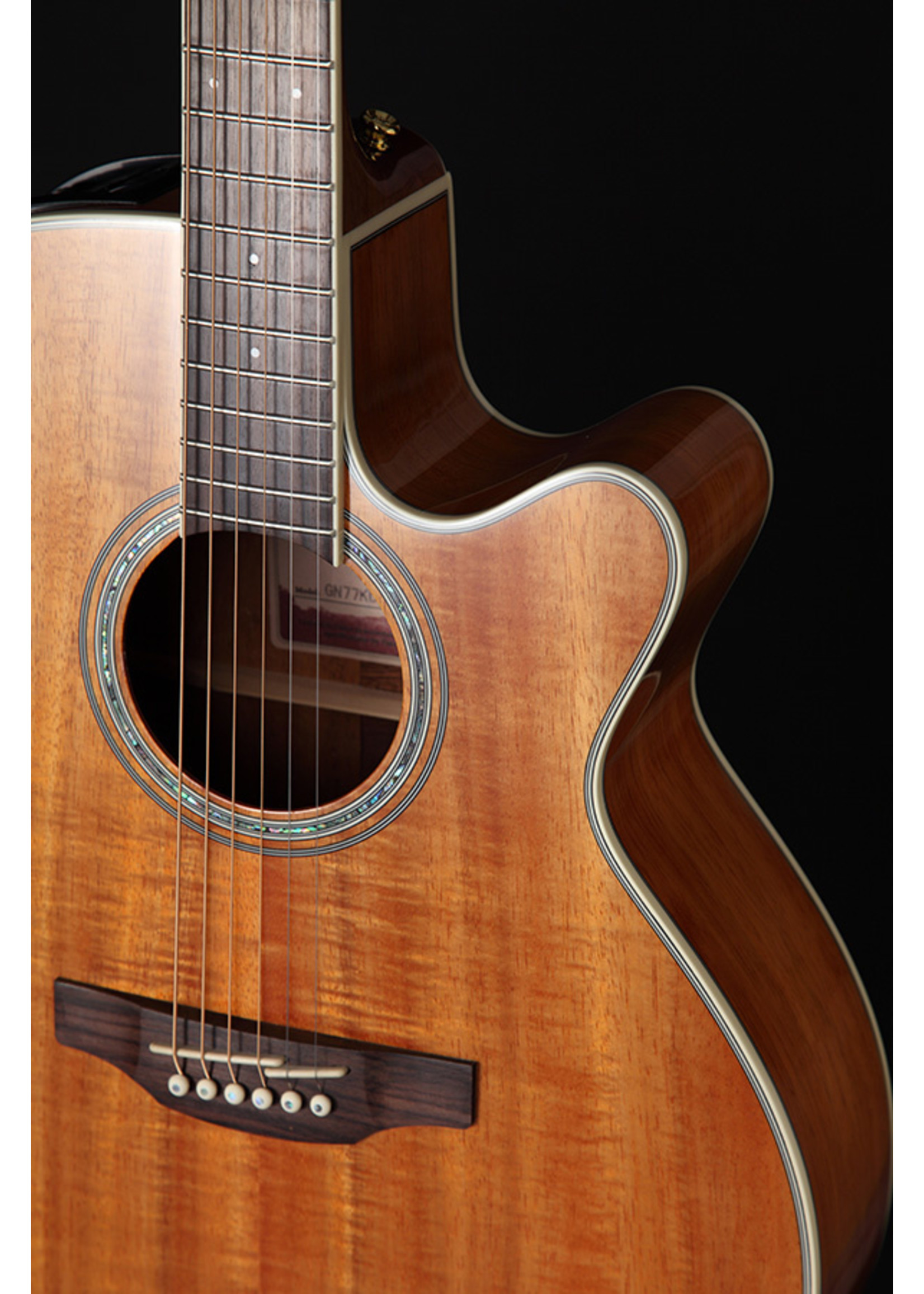 Takamine Takamine GN77KCE Mini Jumbo Acoustic Electric Guitar- Gloss Natural