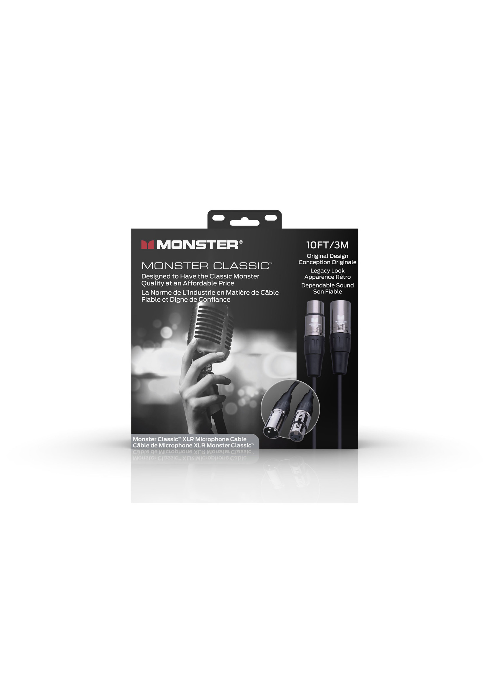 Monster Cable Monster Classic 10' Mic CableXLR to XLR