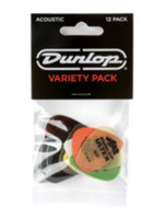 Jim Dunlop PVP112 PICK ACOUSTIC VAR PK-12/PLYPK