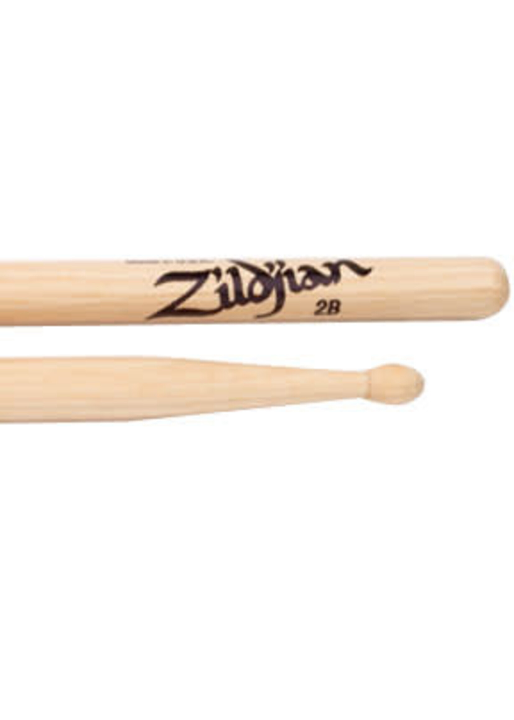 Zildjian Zildjian Natural Hickory Drumsticks 2B Wood