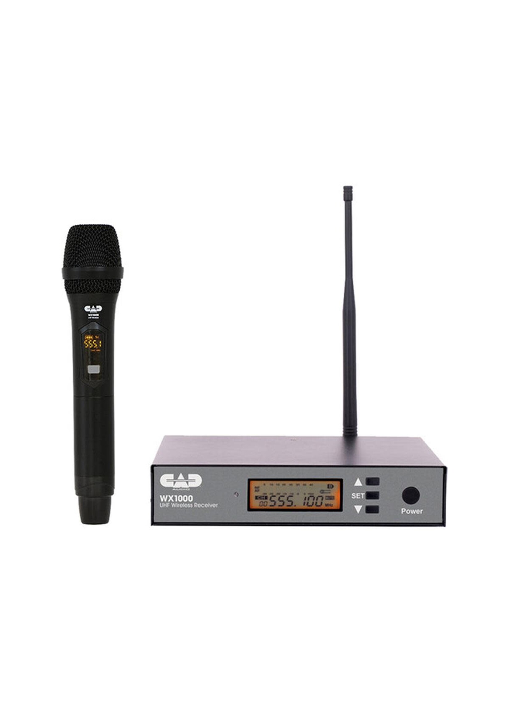 CAD CAD Audio 100-Channel UHF Wireless Handheld Mic System, 510-570 MHz