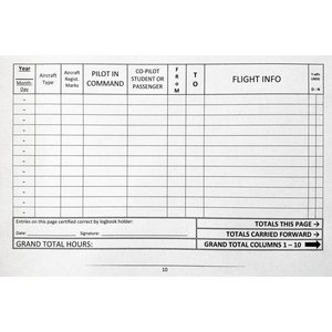 CPS MEDIUM PROFESSIONAL PILOT LOGBOOK