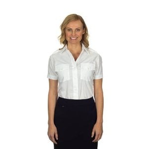 Ladie's Pilot Uniform Shirt Short Sleeve