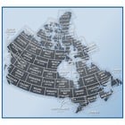 Nav Canada VNC Charts 1:500,000 Canada VFR Navigational Chart