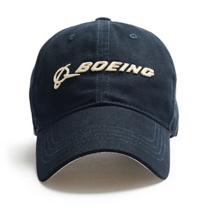 RED CANOE BOEING 3D EMBROIDERED CAP NAVY U-CAP-BOEING3D-NY