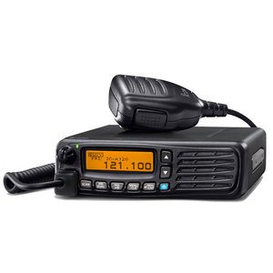 ICOM A120 BASE STATION WITH COVER AND POWER SUPPLY