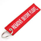EMBROIDERED REMOVE BEFORE FLT KEYCH