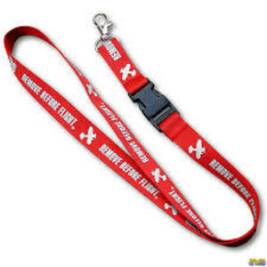 REMOVE BEFORE FLIGHT LANYARD