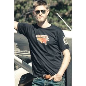 Red Canoe RED CANOE LOCKHEED T SHIRT BLACK M-SST-LOCKHEED-US-BK