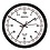 TRINTEC 10" DISPATCH CLOCK WHITE DIAL DSP02