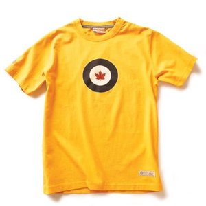 Red Canoe RED CANOE RCAF T SHIRT BURNT YELLOW M-SST-RCAF-01-BY