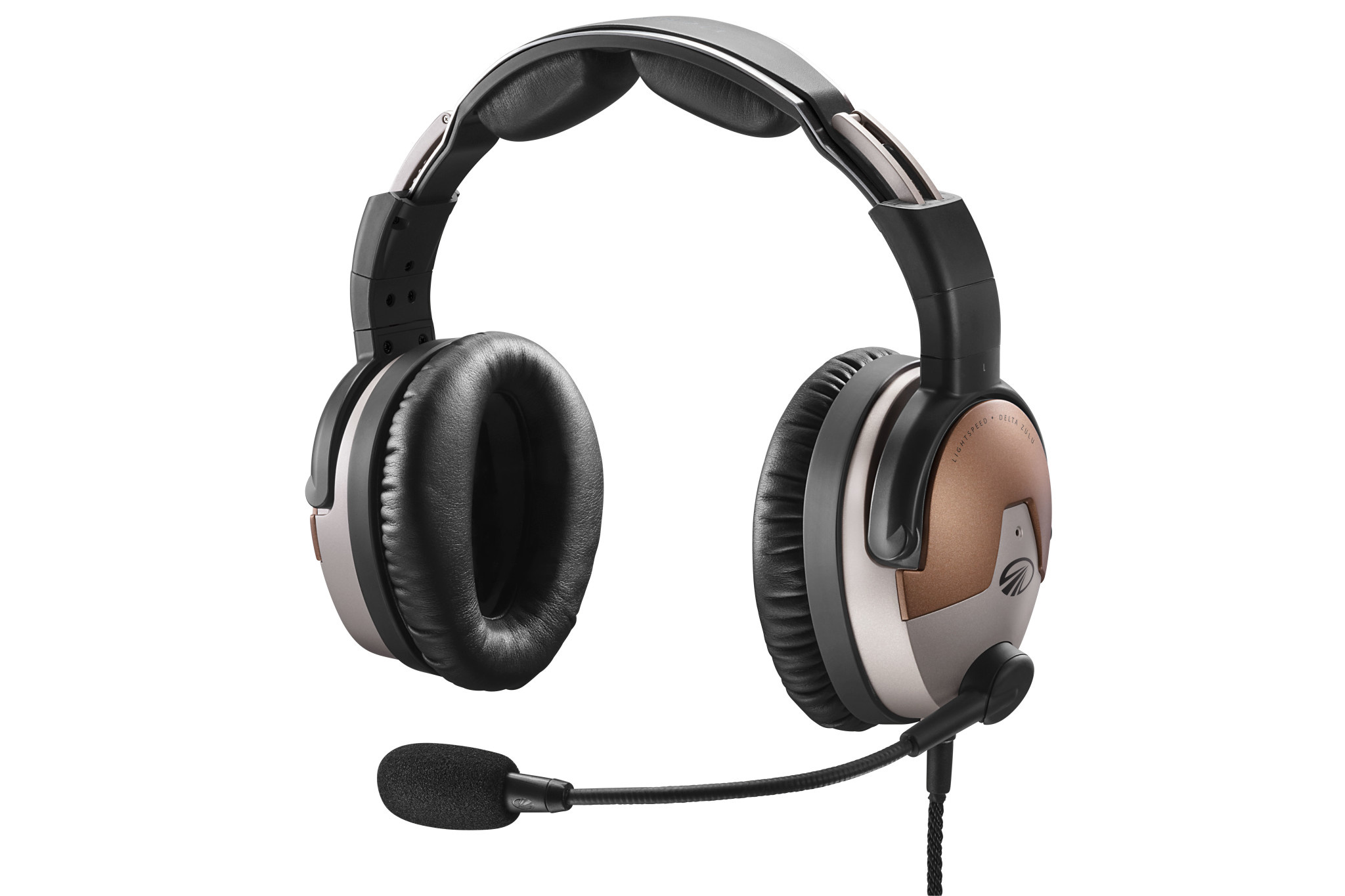 航空機・ヘリコプター Lightspeed zulu Aviation Headset LIGHTSPEED DELTA ZULU HEADSET HELI - Calgary Pilot Supply Ltd
