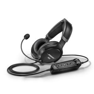 BOSE A30 AVIATION HEADSET G/A DUAL PLUGS BATTERY POWER 3120