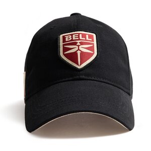 RED CANOE BELL HELICOPTER CAP BLACK U-CAP-BELL-BK