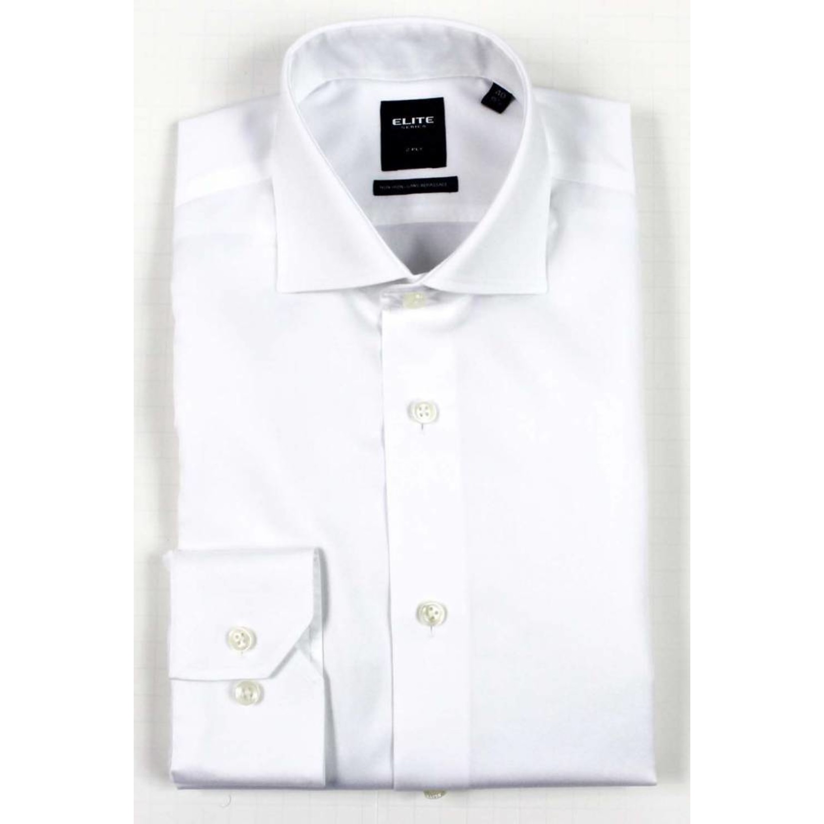 Elite E-106 2-Ply Cotton Dress Shirt - 2 Colors