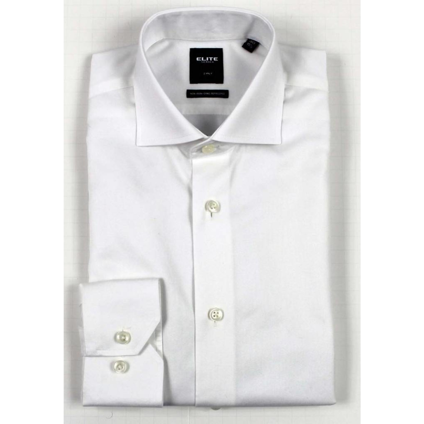 Elite E-106 2-Ply Cotton Dress Shirt - 2 Colors