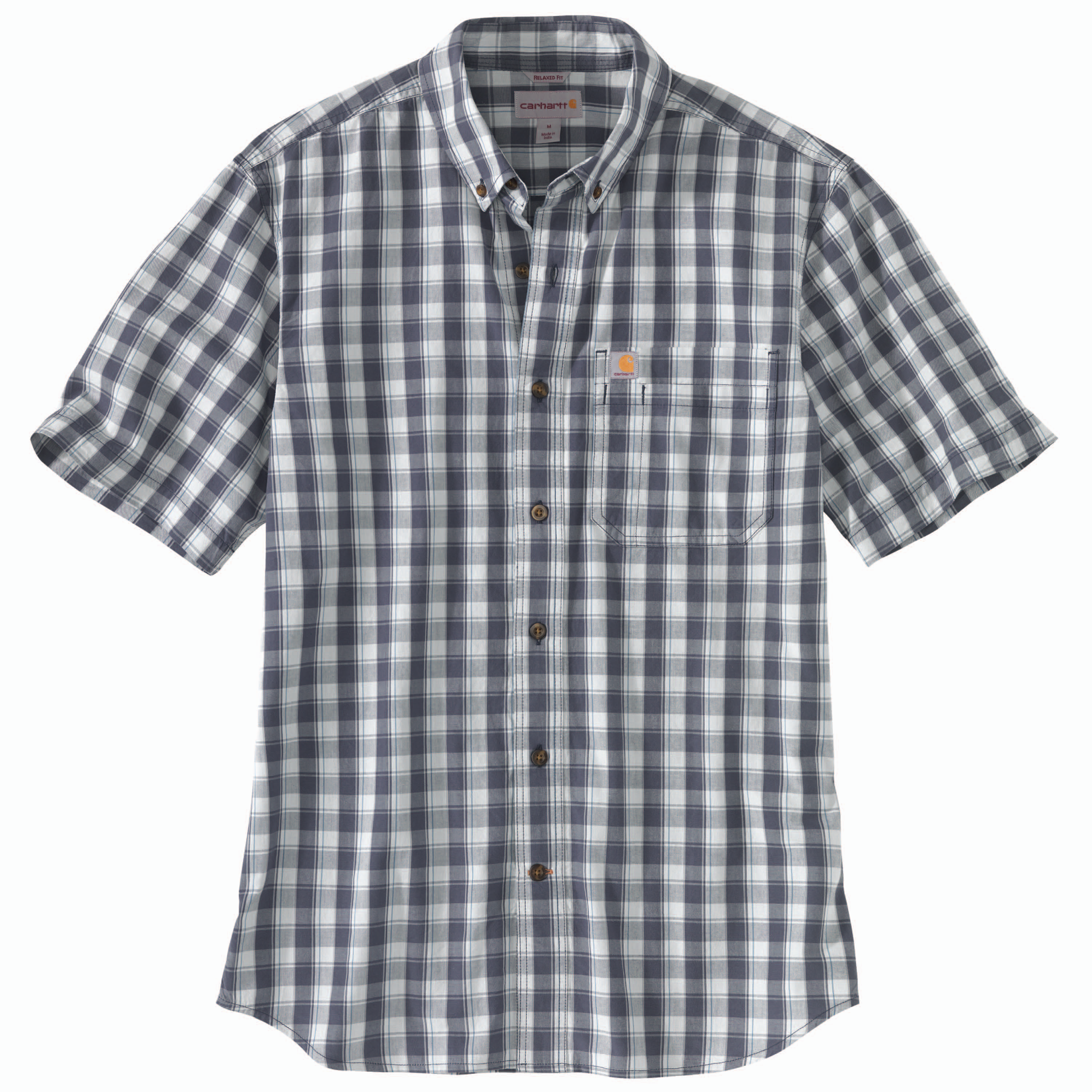 carhartt relaxed fit button up shirt