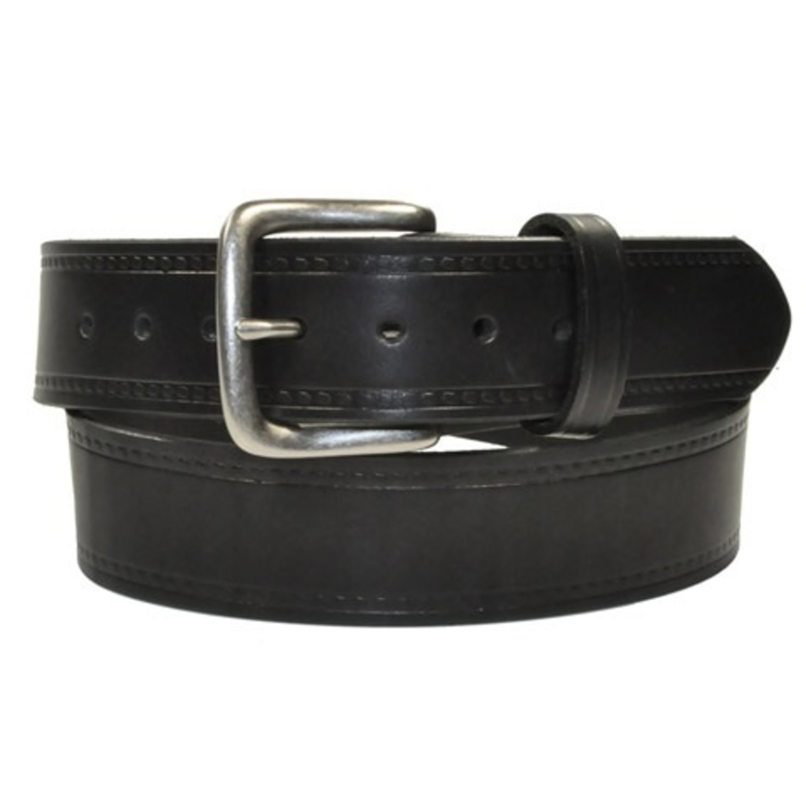 1.5 (38mm) Cognac Western Style Leather Belt Handmade in Canada