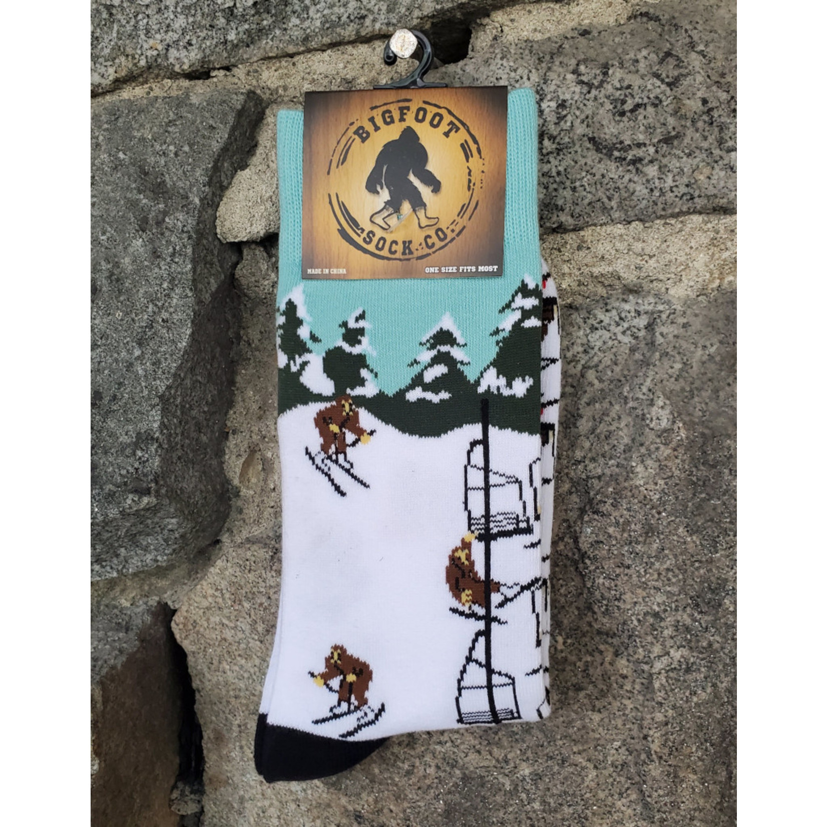 Bigfoot Bigfoot Socks - Skiing Bigfoot
