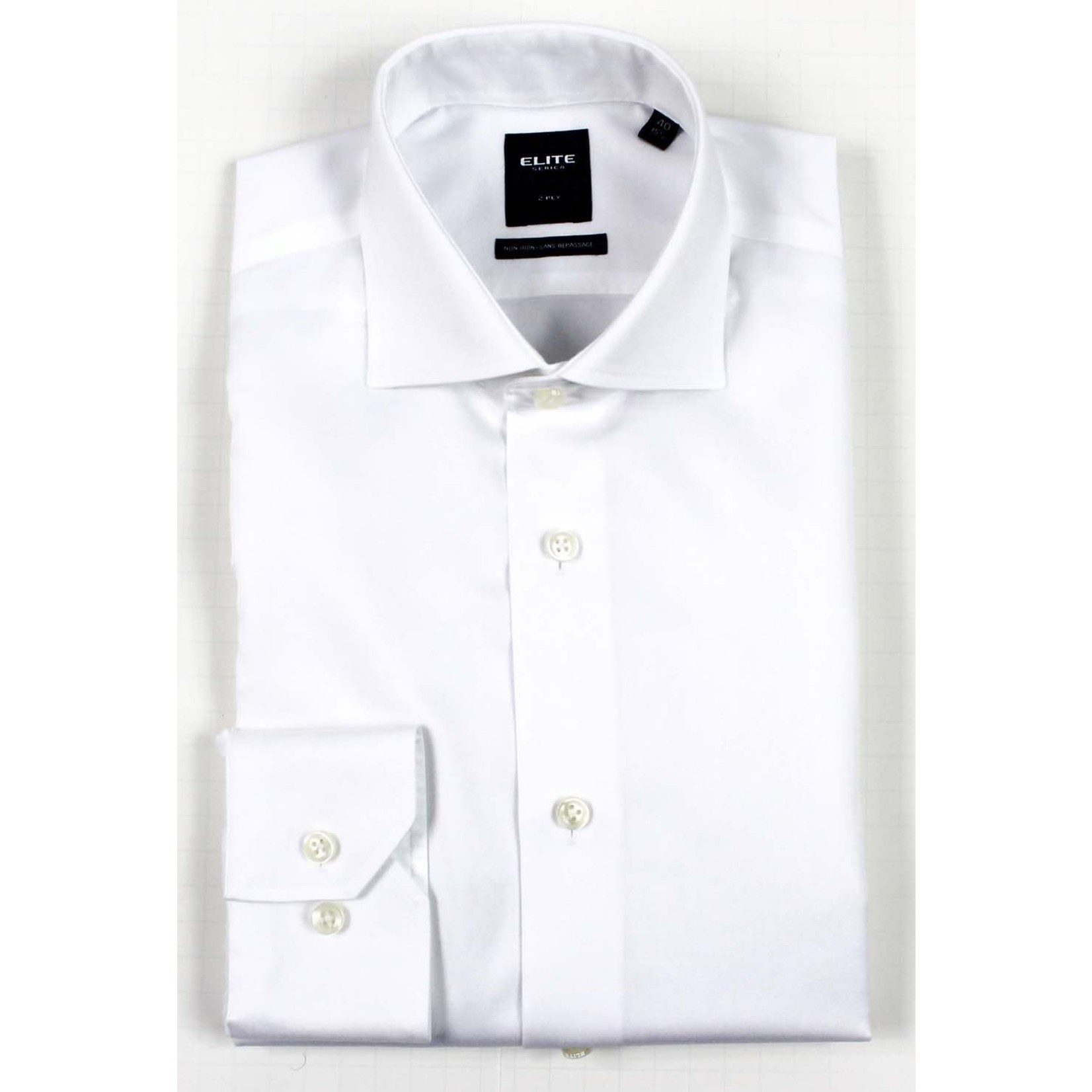 Elite E-106 2-Ply Cotton Dress Shirt - 2 Colors