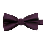 Knotz Solid Plum Bowtie