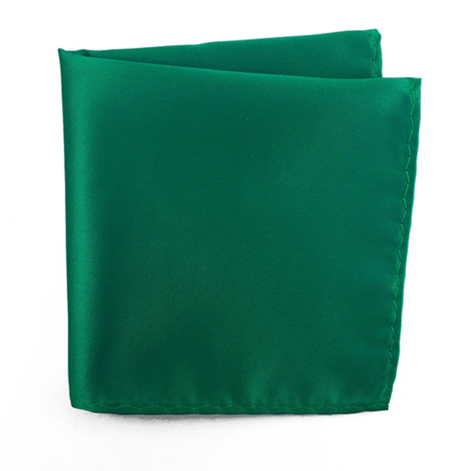 Knotz M100PSQ-62 Solid Emerald Pocket Square