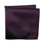 Knotz Solid Plum Pocket Square