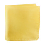 Knotz Solid Yellow Pocket Square