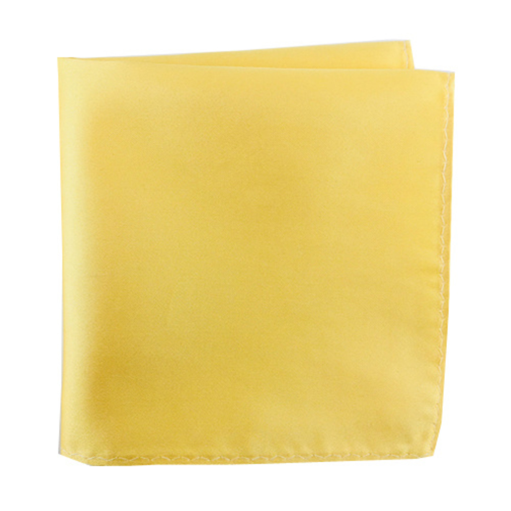 Knotz M100PSQ-26 Solid Yellow Pocket Square