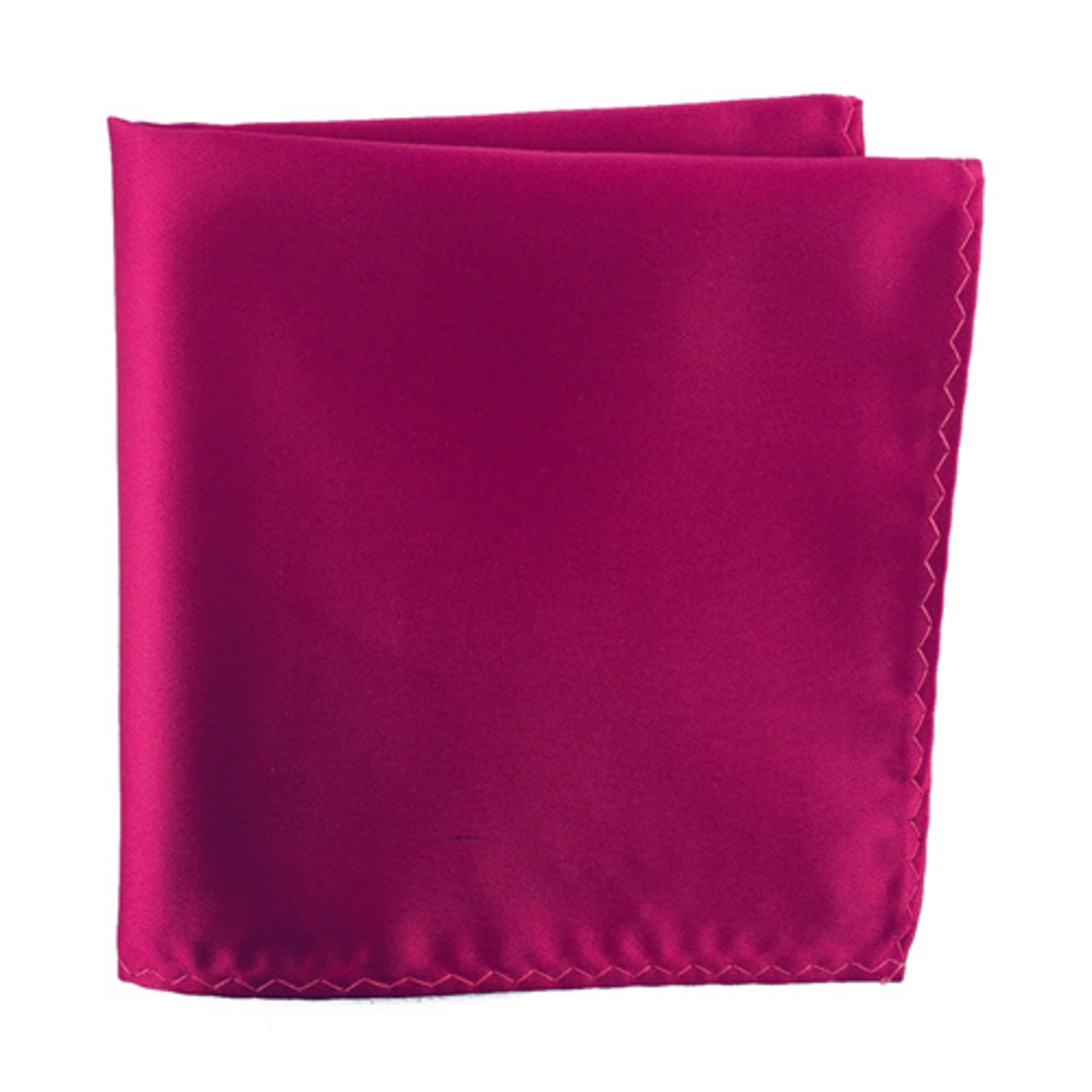 Knotz M100PSQ-24 Solid Fuchsia Pocket Square