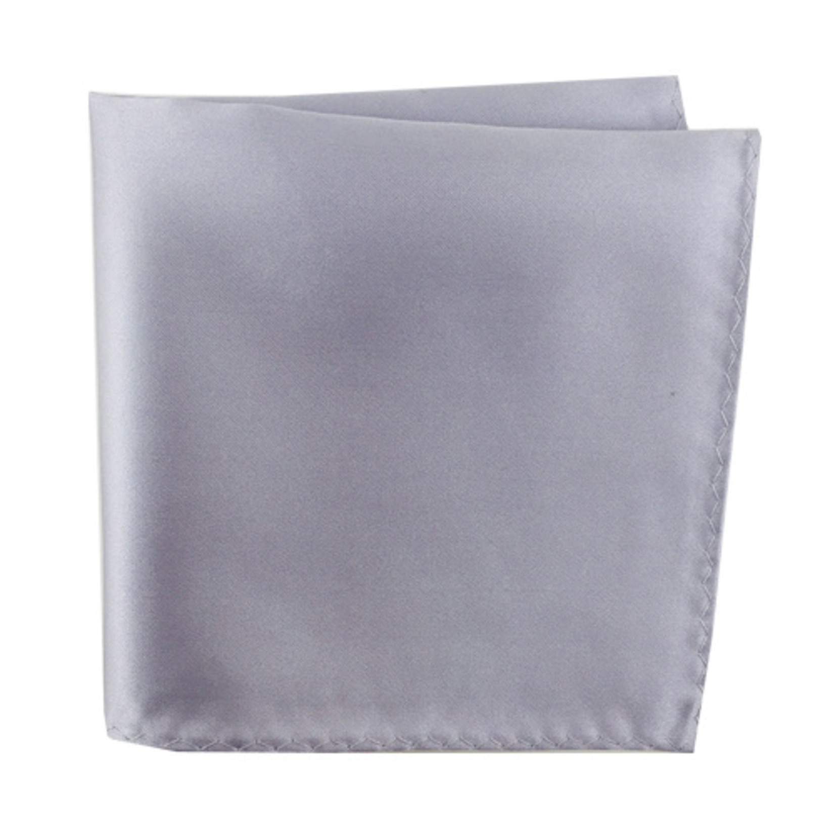 Knotz PSQ100-17 Silver Pocket Square