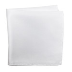 Knotz White Pocket Square PSQ100-11