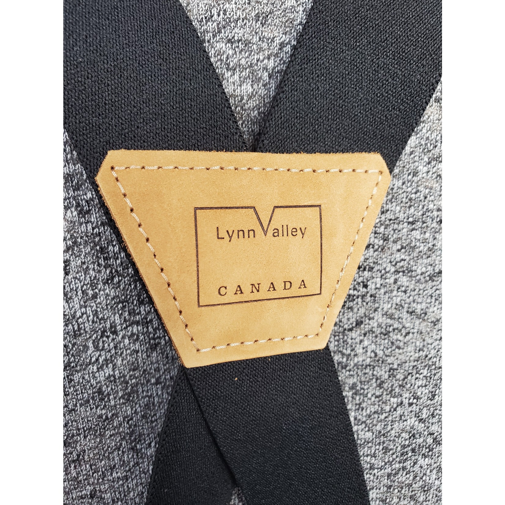 Lynn Valley Mfg Lynn Valley 1.5" Button-On Suspender SB150-5 Black