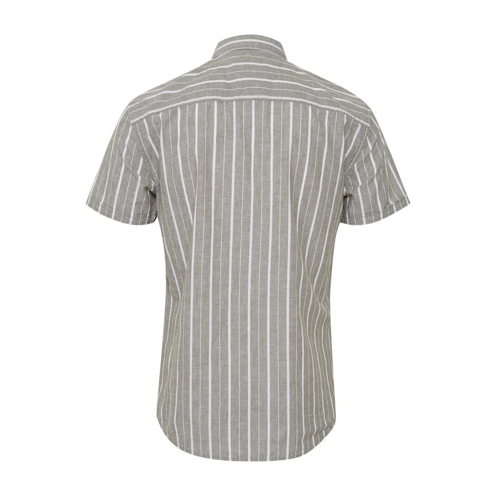 Blend Blend 20712173 Cotton/ Linen Short-Sleeve Shirt