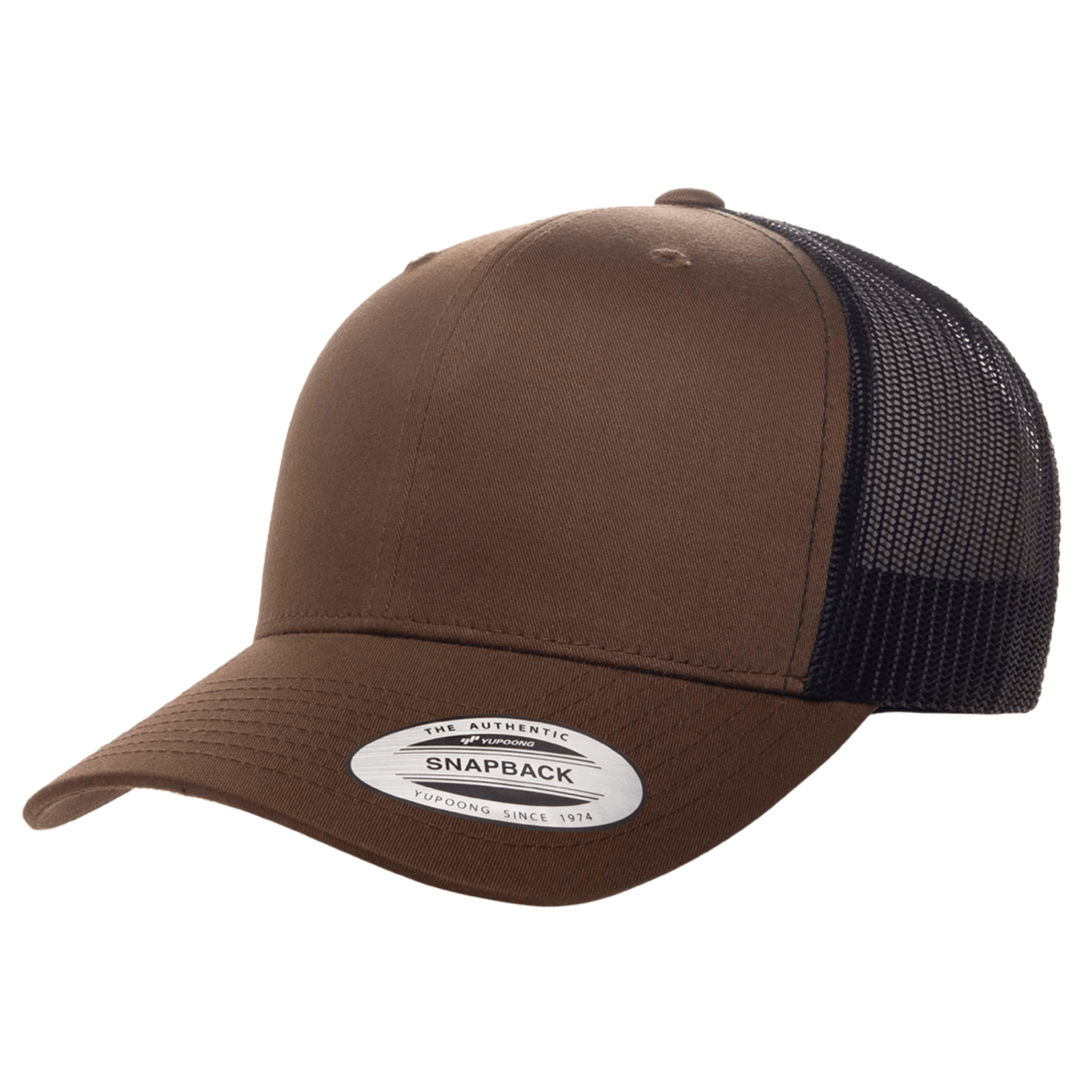 Flexfit 6606T 2-Tone Snapback Trucker Hat - Coyote Brown/Black - Baker  Street Menswear