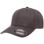 Flexfit 6477 Wool Blend Ballcap - Dark Heather Grey